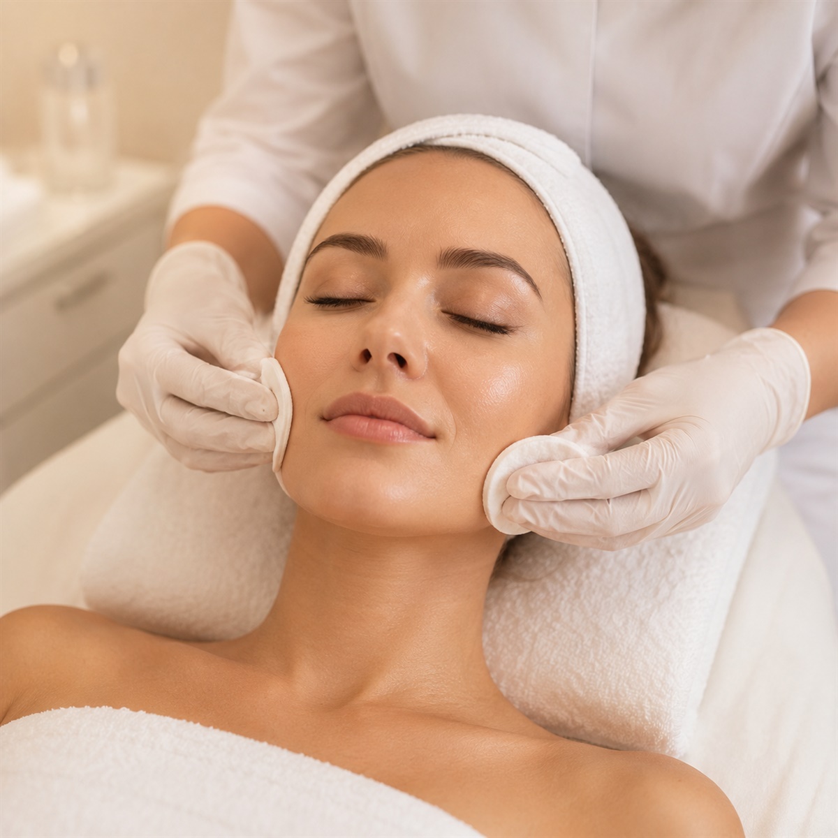 Уходовая процедура в RÊVE Cosmetology